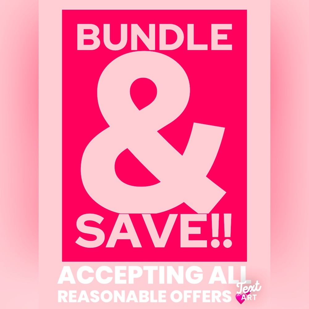 Bundles 💕💕💕💕